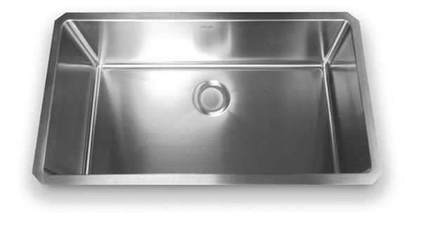Avalon AV17 Wyndsor stainless-steel single-bowl sink
